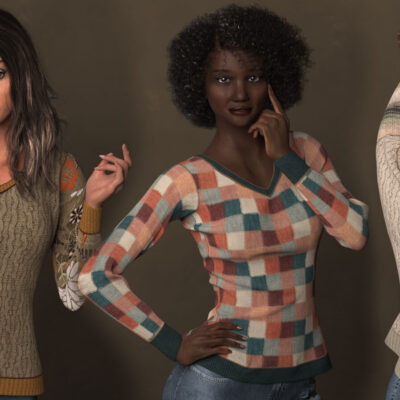 Autumn Warmth for V-Neck